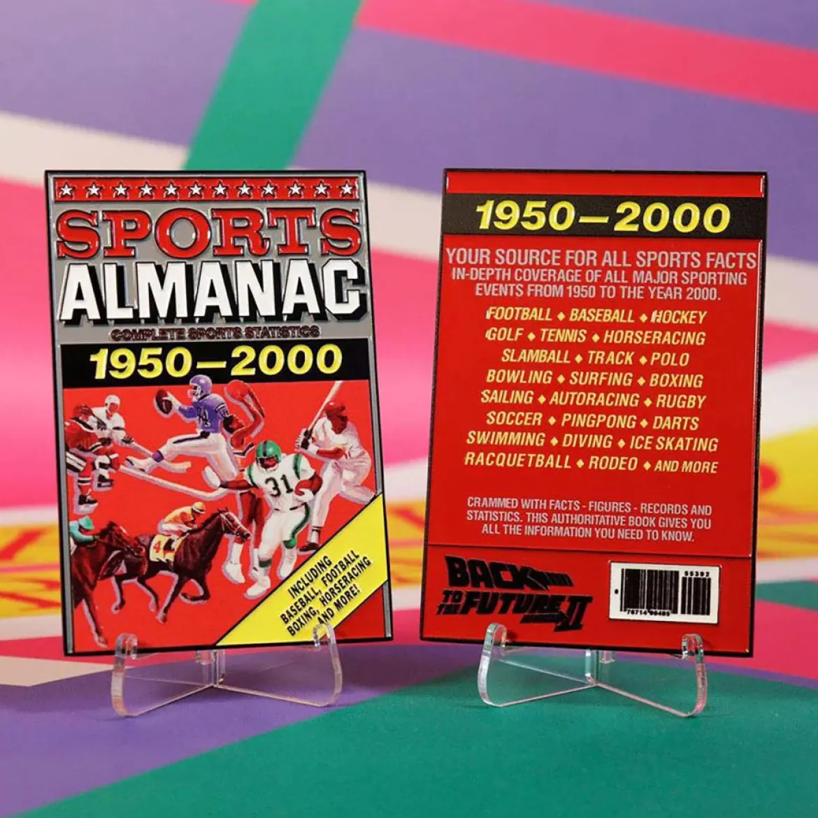 Back to the Future Limited Edition Sport Almanac Ingot