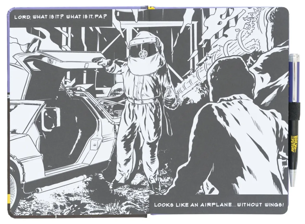 Back To The Future Premium A5 Notebook With Pen