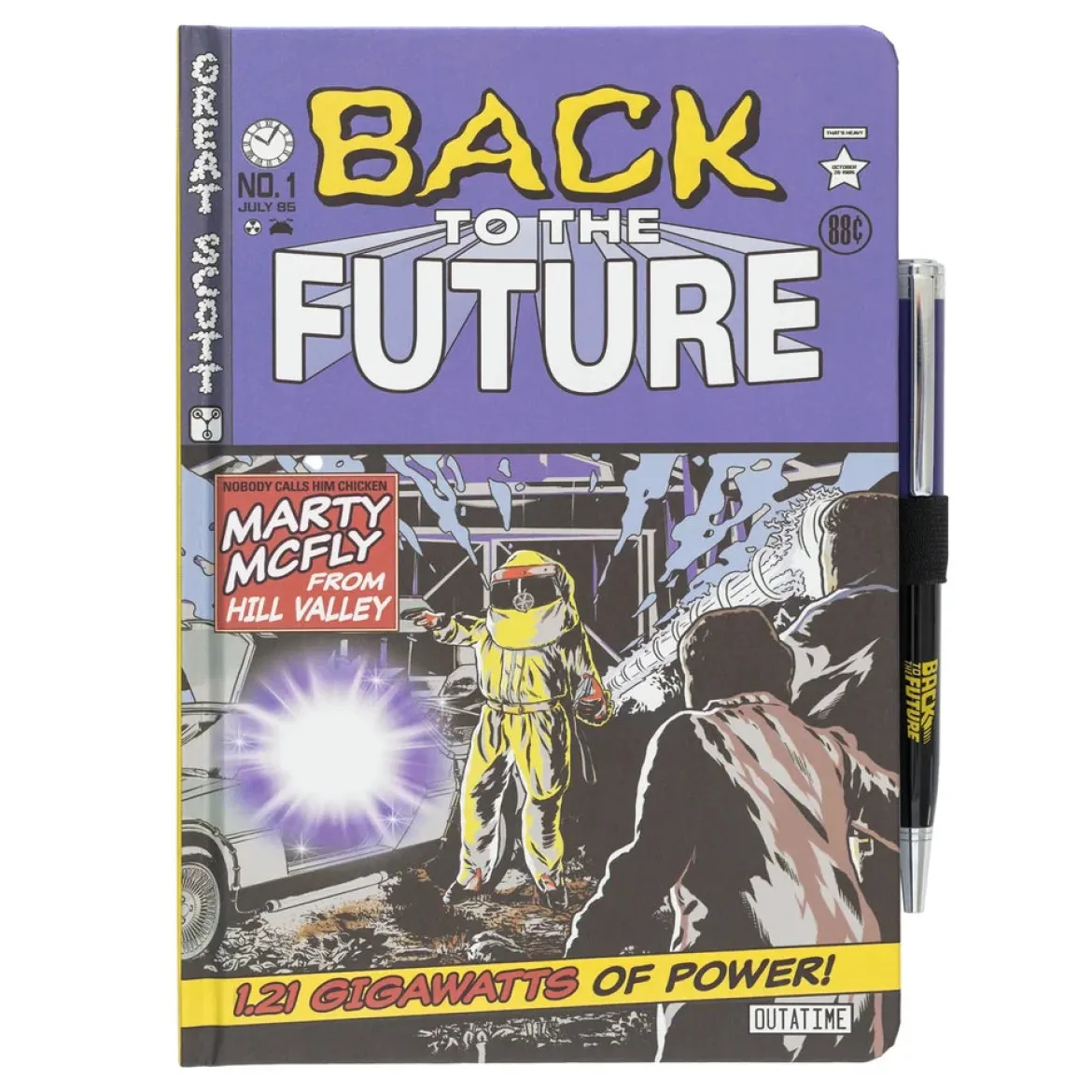 Back To The Future Premium A5 Notebook With Pen