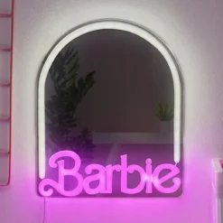 Barbie Barbie Wall Mountable Led Neon Mirror