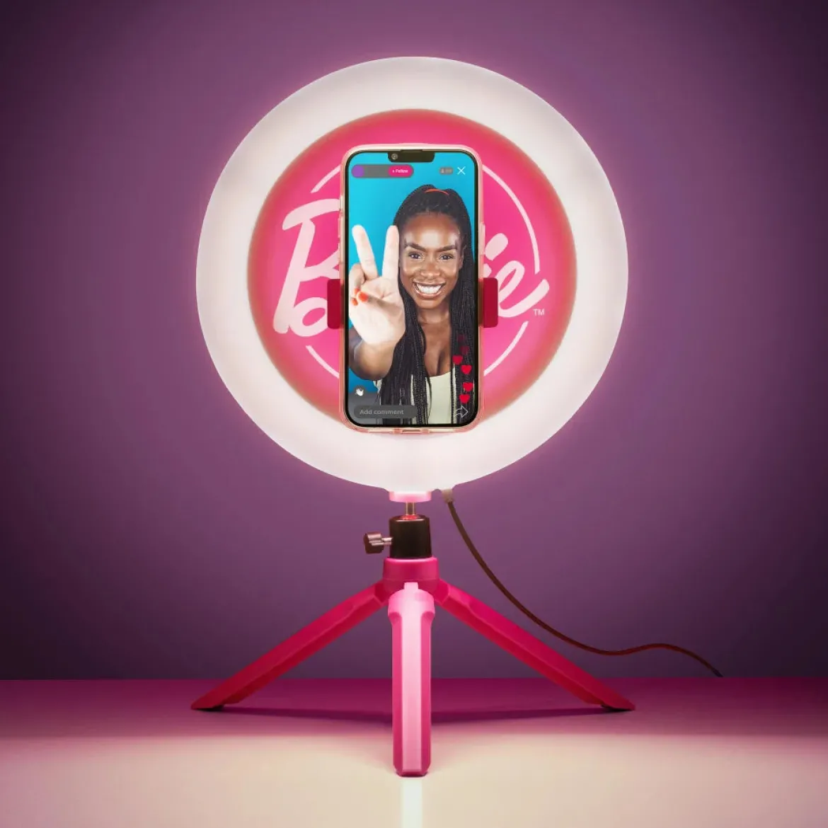 Barbie Streaming Light With Filled Centre