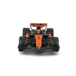 Bburago F1 Mclaren MCL38 2024 With Piastri Helmet 1:24 Scale Model