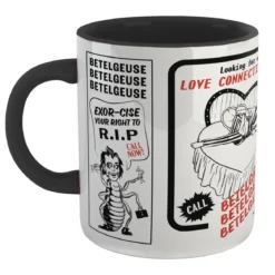 Beetlejuice Sandworm Instructional Mug