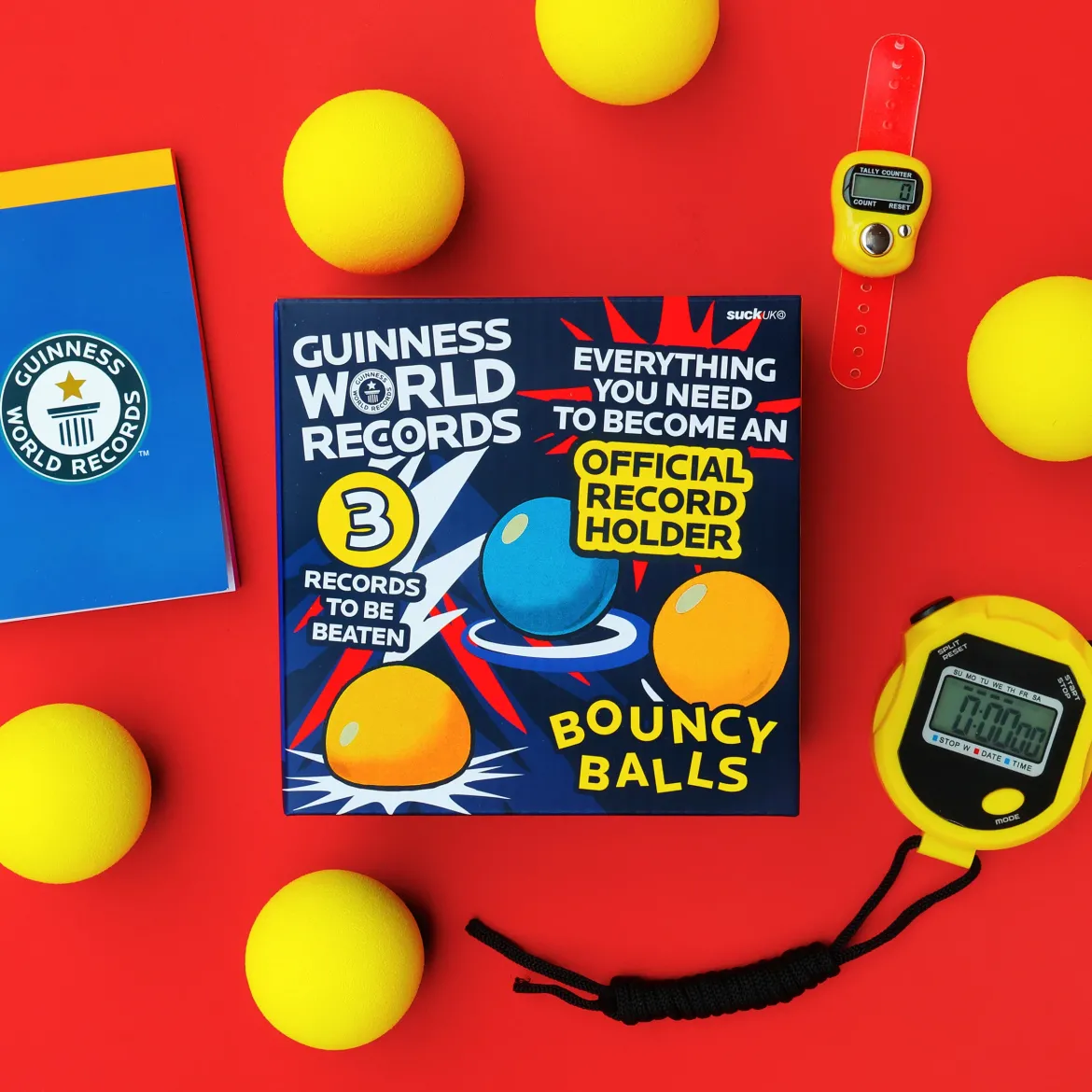 Bouncy Balls Record Breaker Kit Game