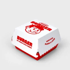 Burger Plush Zip Pouch