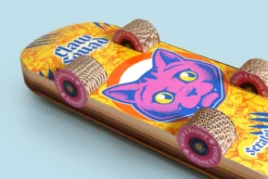 Cat Scratch Skateboard