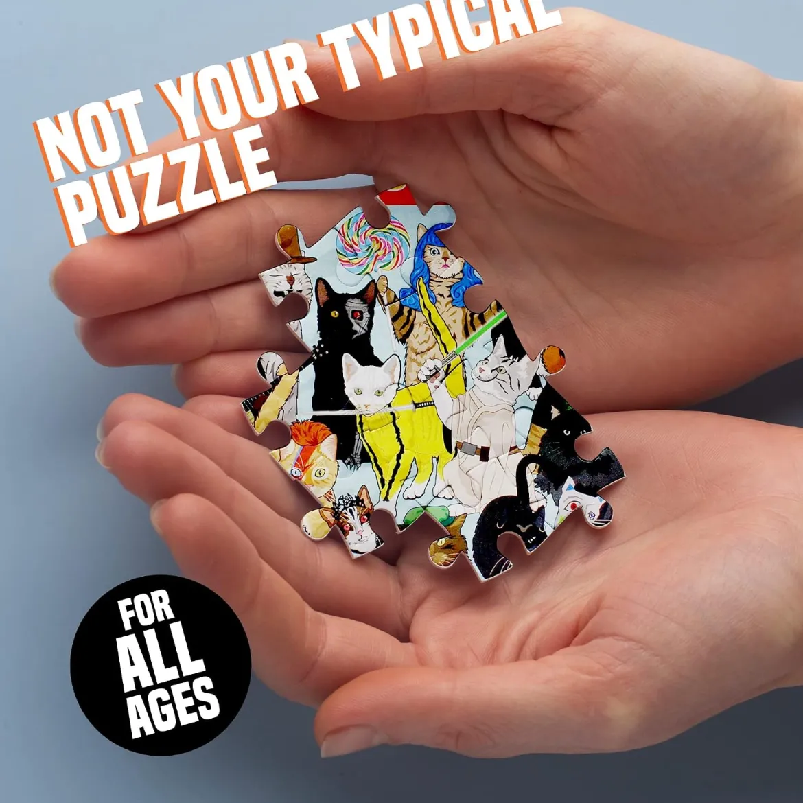 Celebri Cats Jigsaw Puzzle