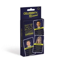 Celebrity Resume Card Game