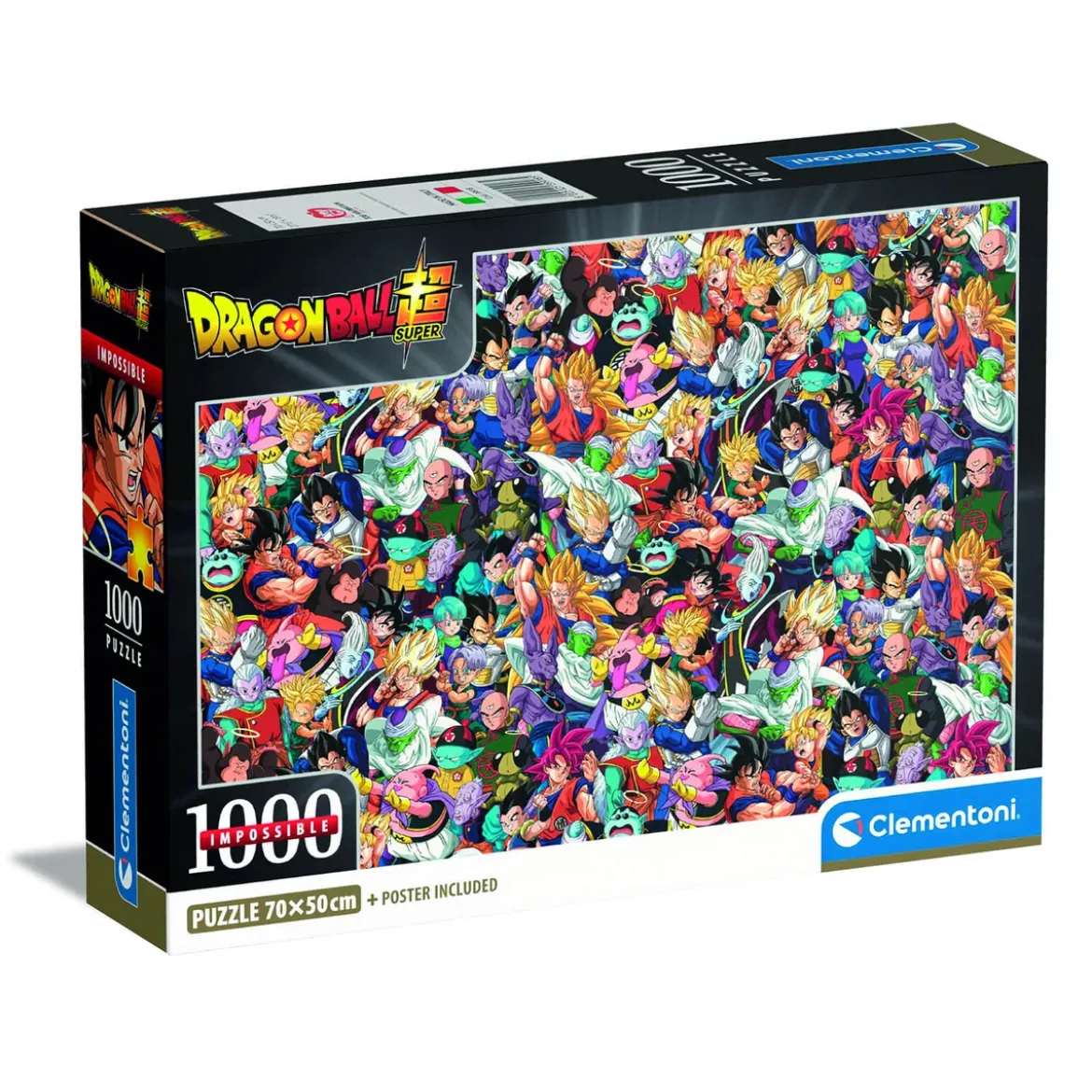 Clementoni Dragonball 1000 Piece Impossible Jigsaw Puzzle