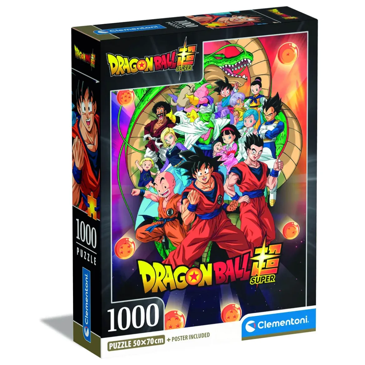 Clementoni Dragonball Portrait 1000 Piece Jigsaw Puzzle