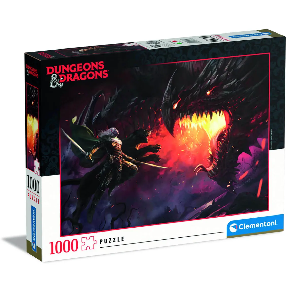 Clementoni Dungeons & Dragons 1000 Piece Jigsaw Puzzle 3