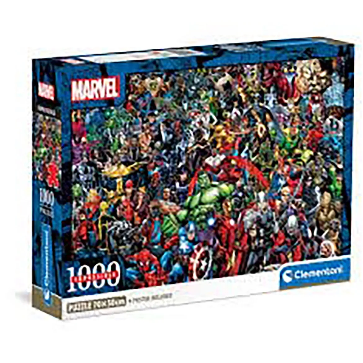 Clementoni Marvel Avengers 1000 Piece Impossible Jigsaw Puzzle