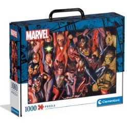 Clementoni Marvel Briefcase 1000 Piece Jigsaw Puzzle