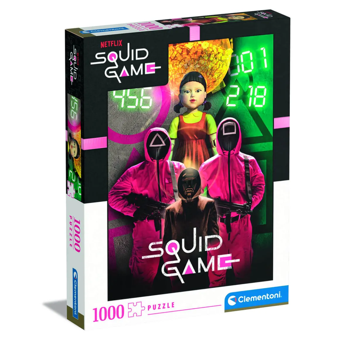 Clementoni Squid Game 1000 Piece Jigsaw Puzzle