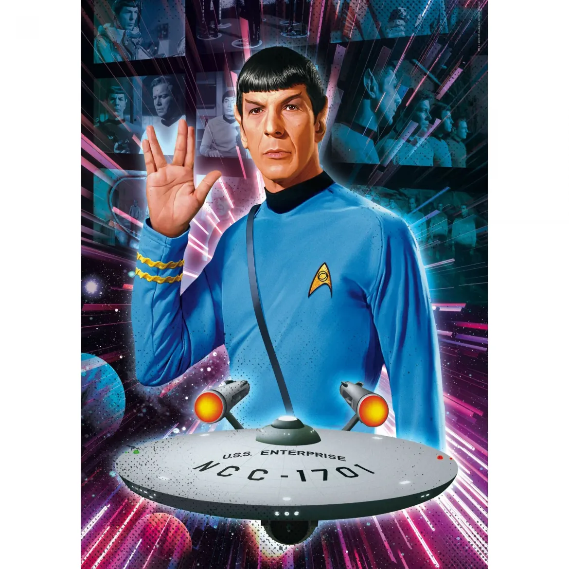 Clementoni Star Trek VHS 500 Piece Jigsaw Puzzle 1