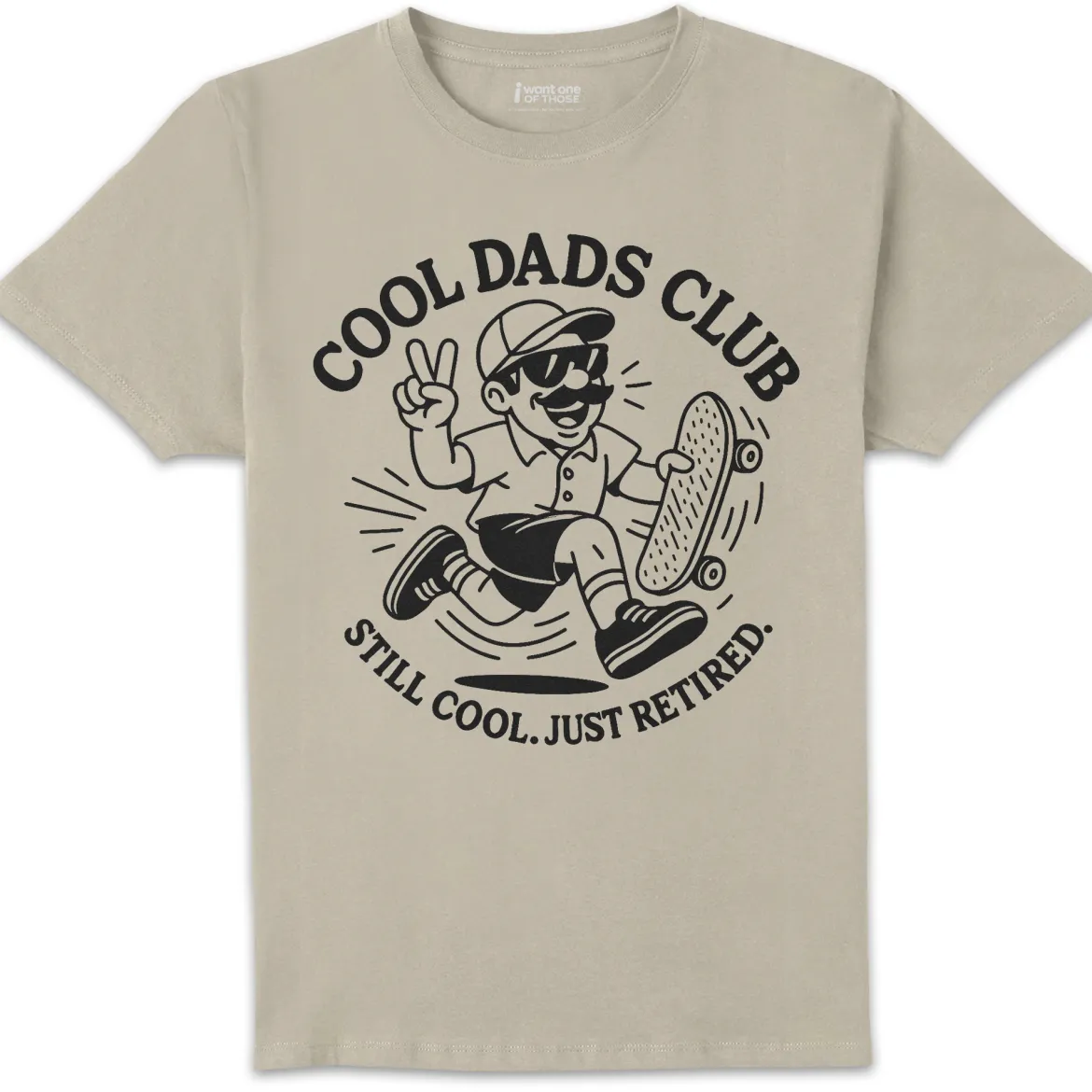 Dad Club Illustration T-Shirt