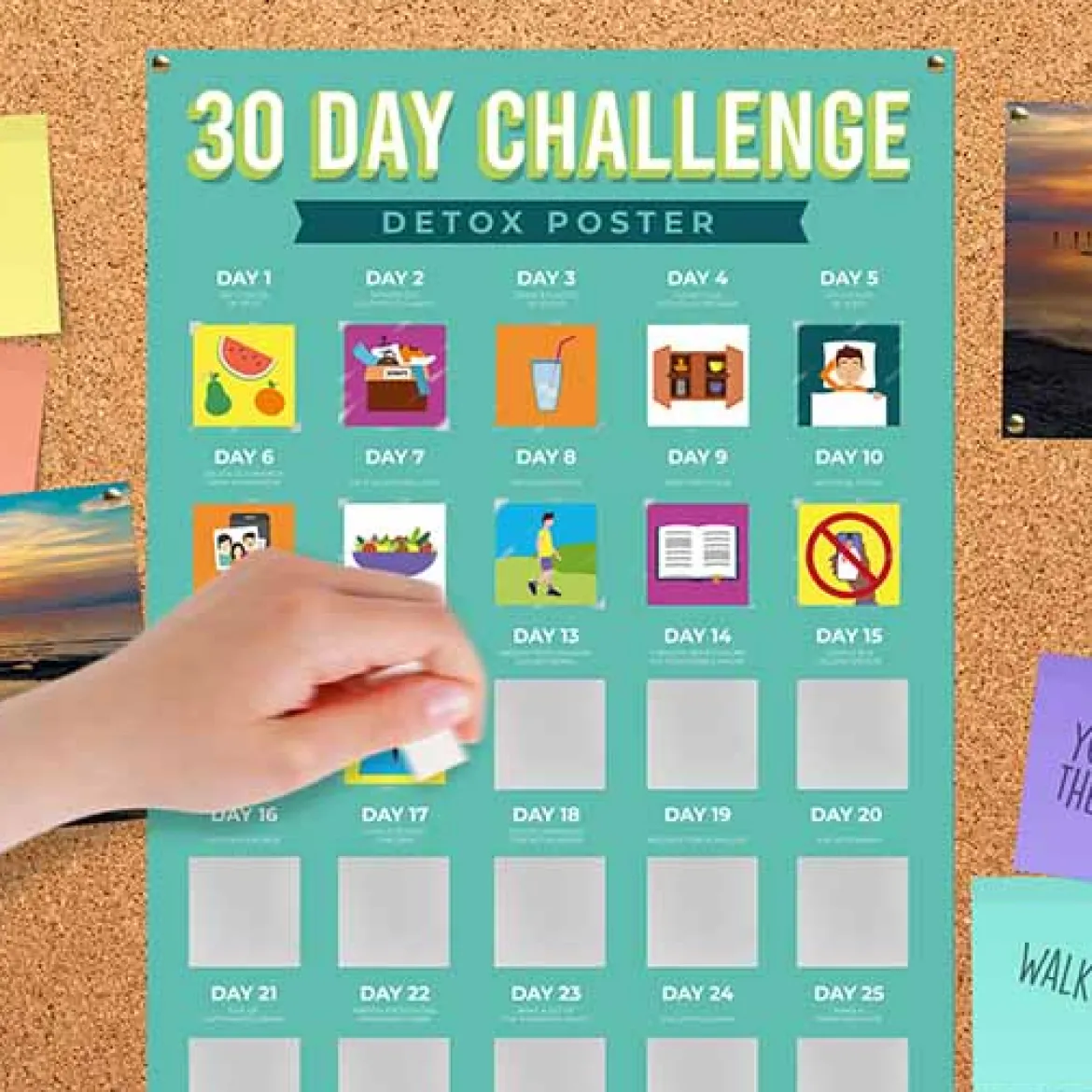 30 Day Challenge Posters - Detox
