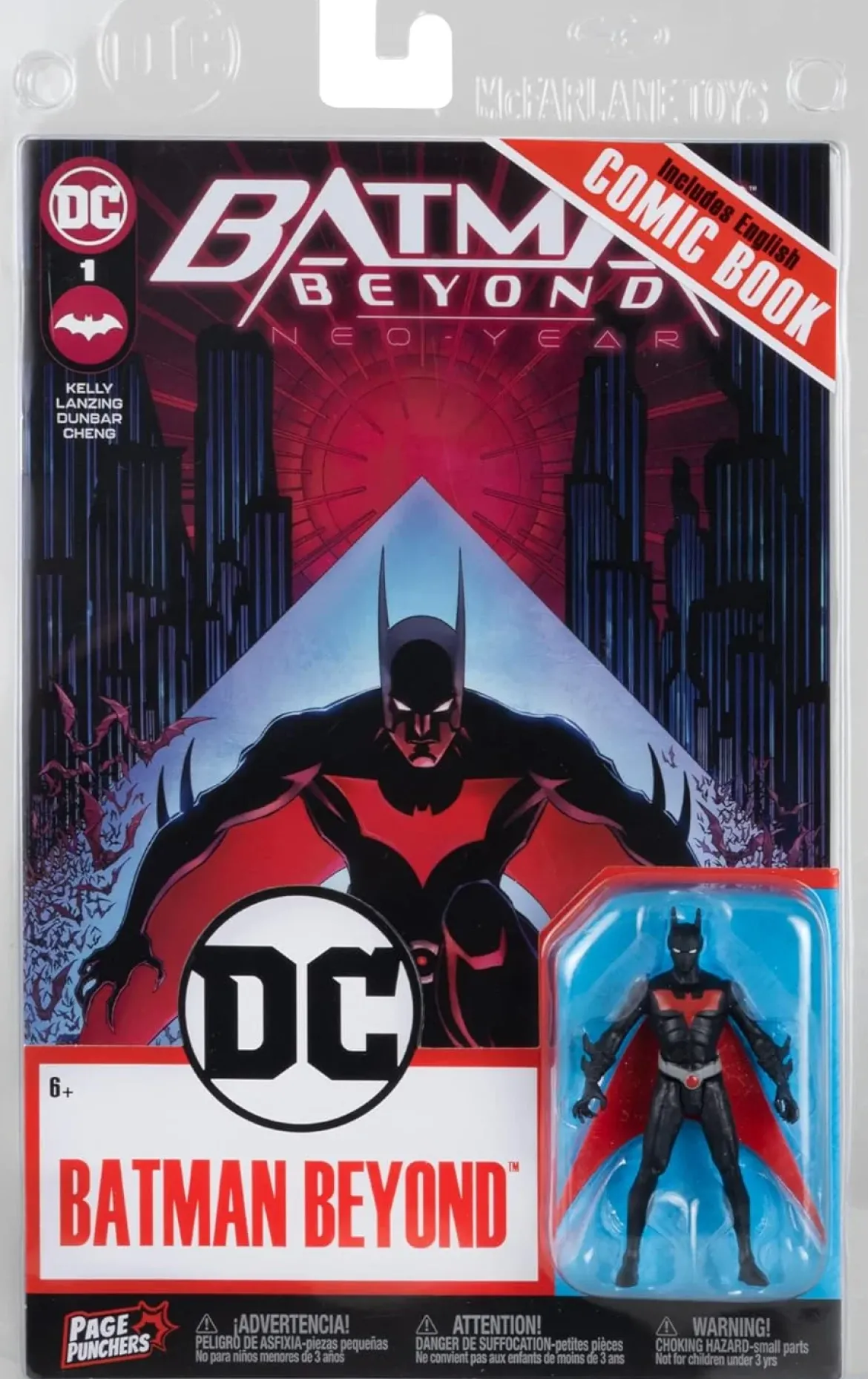DC DIRECT - 3IN FIGURE WITH COMIC WV3 - BATMAN BEYOND