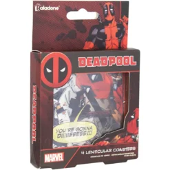 Deadpool Lenticular Coasters