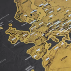Delux Scratch Map