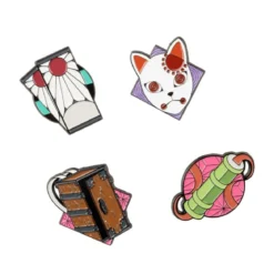 Demon Slayer Set Of 4 Pins