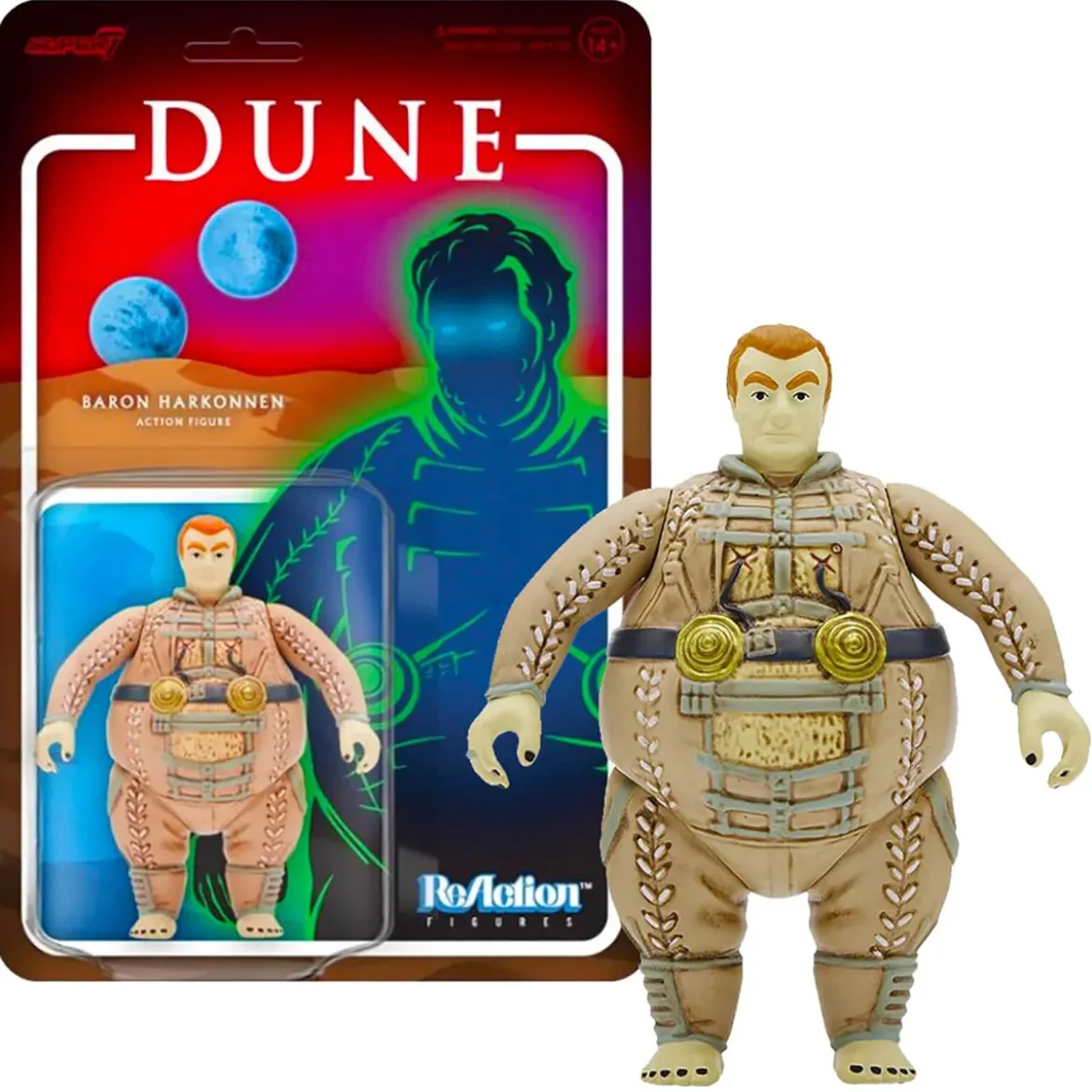 Dune Reaction Figure Wave 1 - Baron Harkonnen