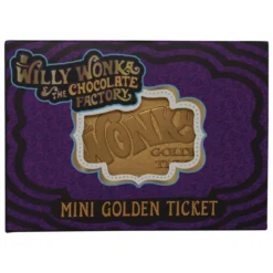 DUST Willy Wonka Mini Golden Ticket Ingot Zavvi Exclusive
