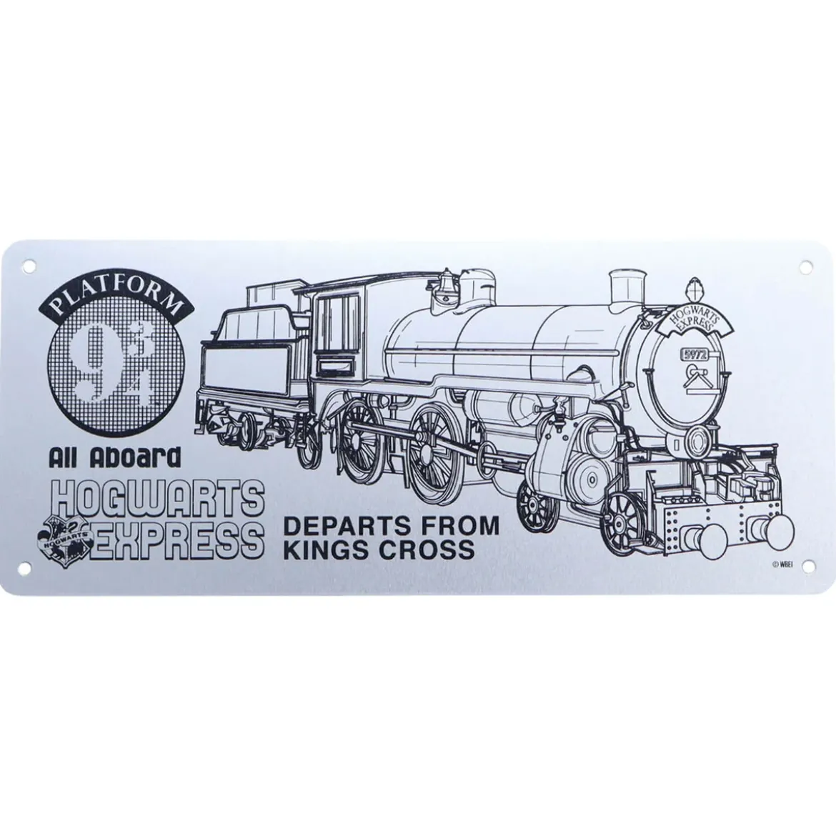 Fanattik Harry Potter Schematic Plate
