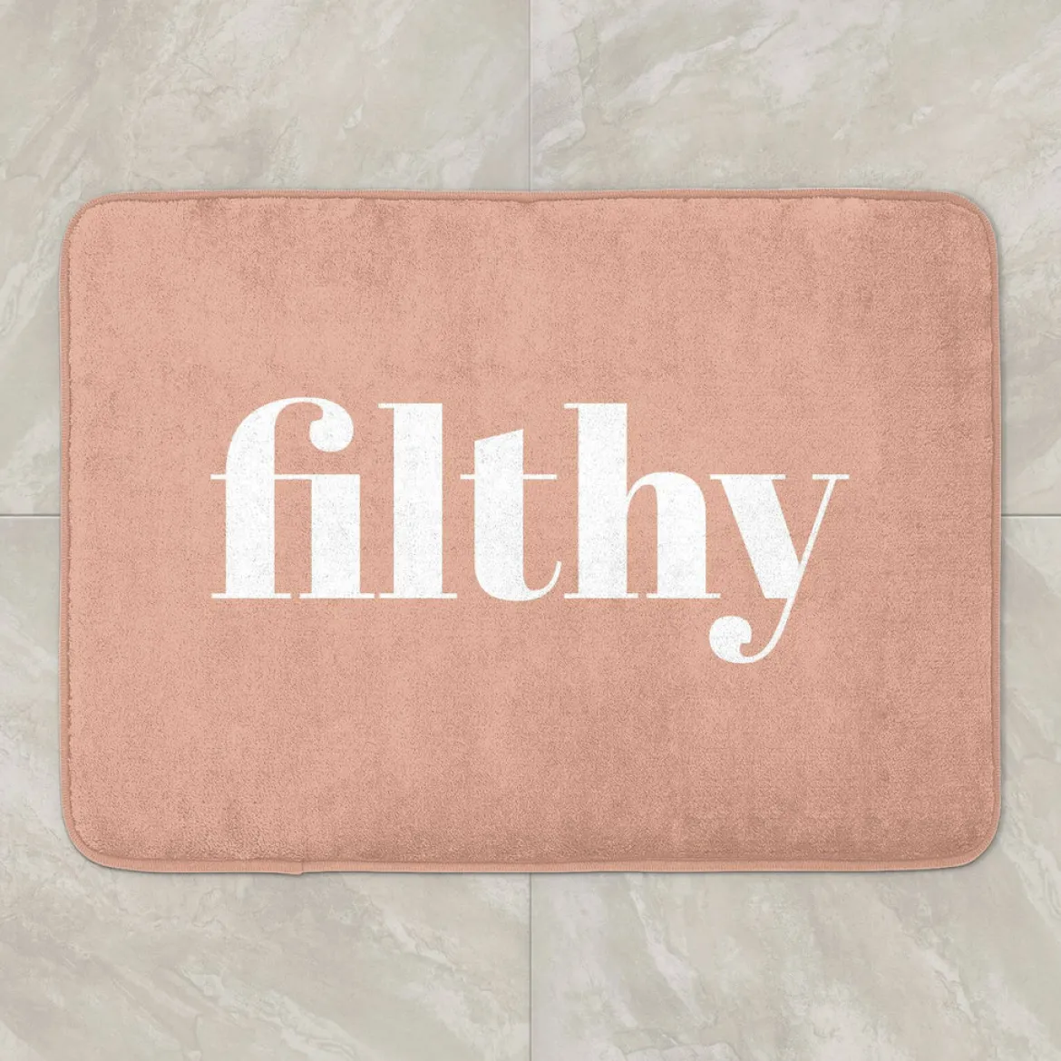 Filthy Bath Mat
