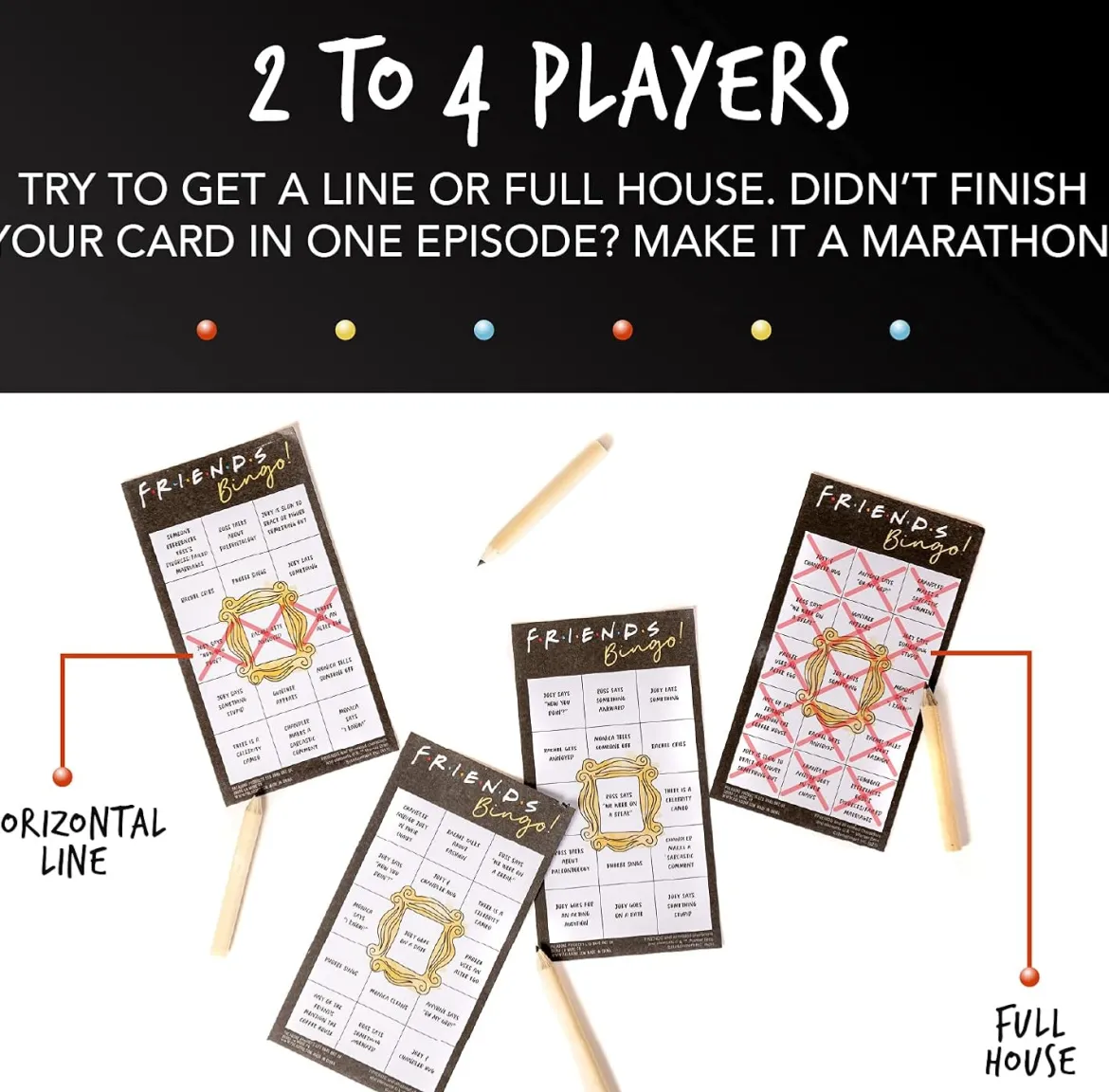 Friends Bingo Game
