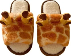 Giraffe Slippers Large