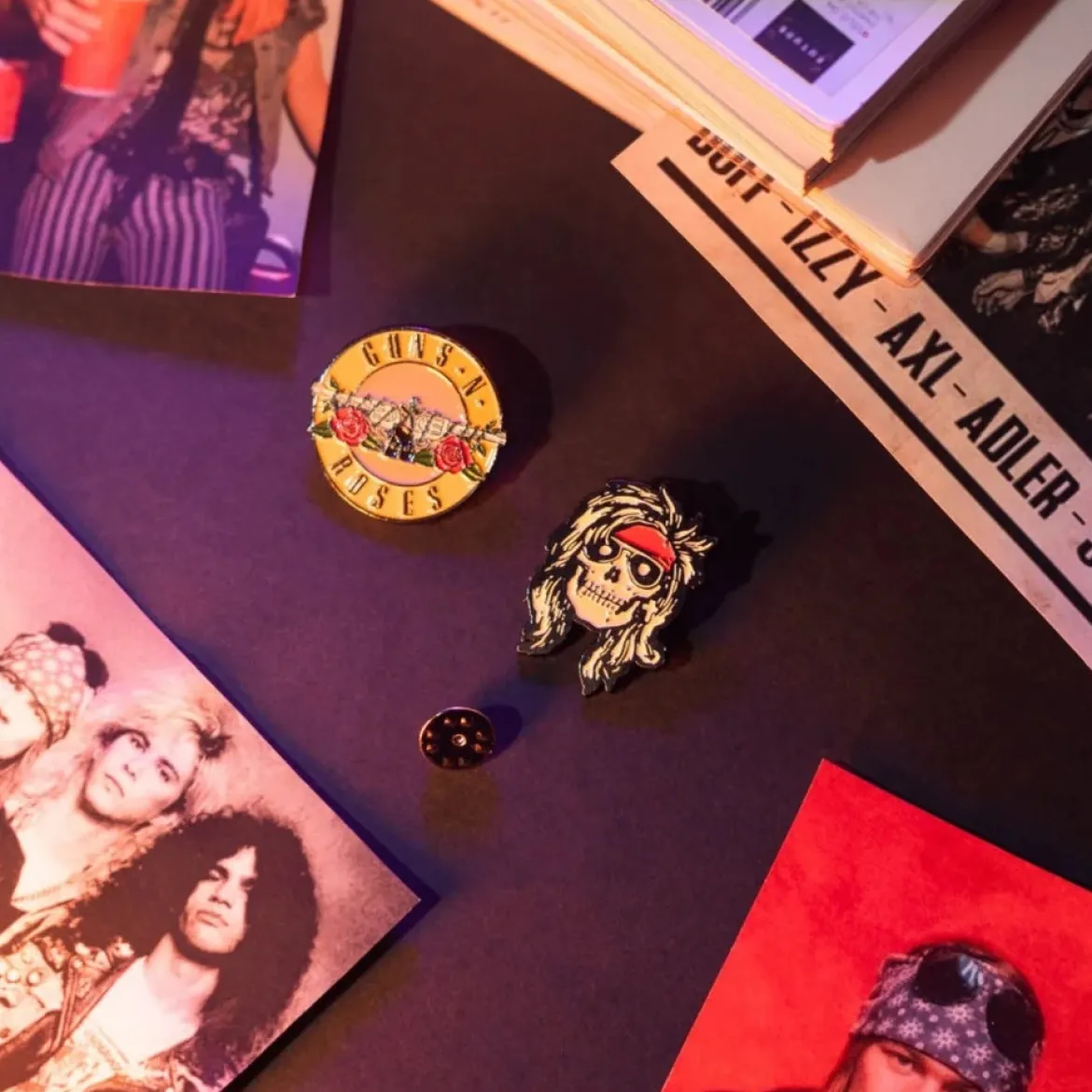 Guns N Roses 4 Pin Set