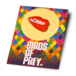Harley Quinn Birds of Prey Collectable Pin Badge - Lips