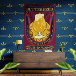 Harry Potter Butterbeer Wall Banner