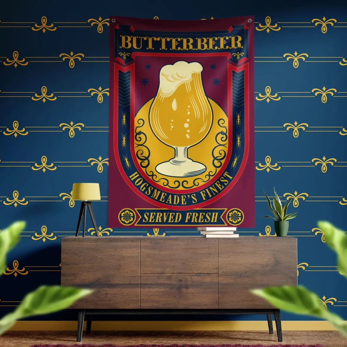 Harry Potter Butterbeer Wall Banner