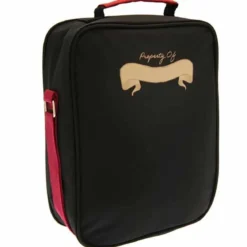 Harry Potter Deluxe 2 Pocket Lunch Bag Black