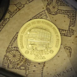 Harry Potter 24k Gold Plated Knight Bus Limited Edition Medallion - Zavvi Exclusive by DUST!