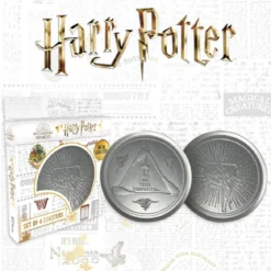 Harry Potter Metal Drinks Coasters