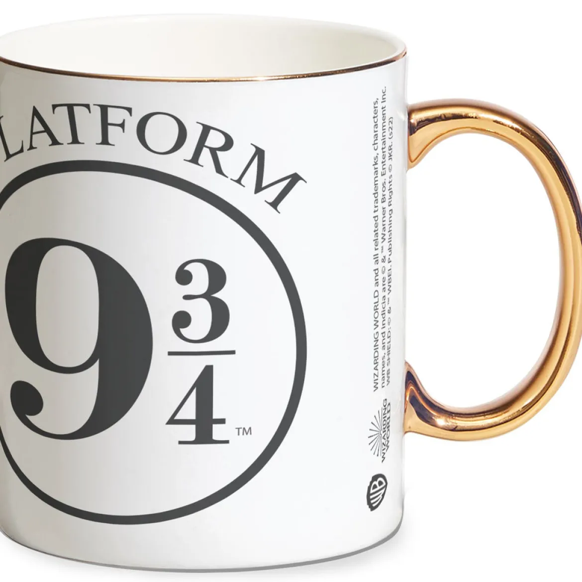 Harry Potter Platform 9¾ Mug - Gold