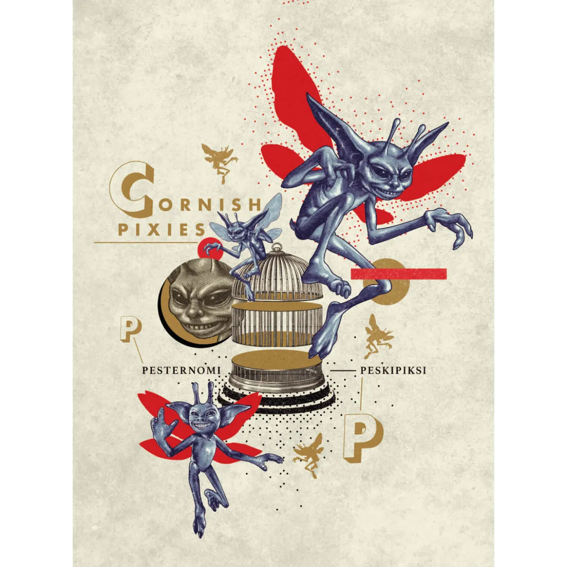 Harry Potter Premium Limited Edition Art Print Pixies