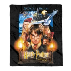 Harry Potter Sorcerer's Stone Fleece Blanket