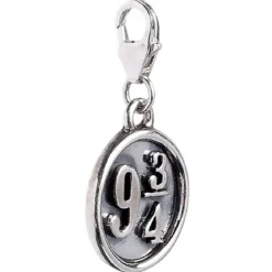 Harry Potter Sterling Silver Platform 9 3/4 Clip on Charm