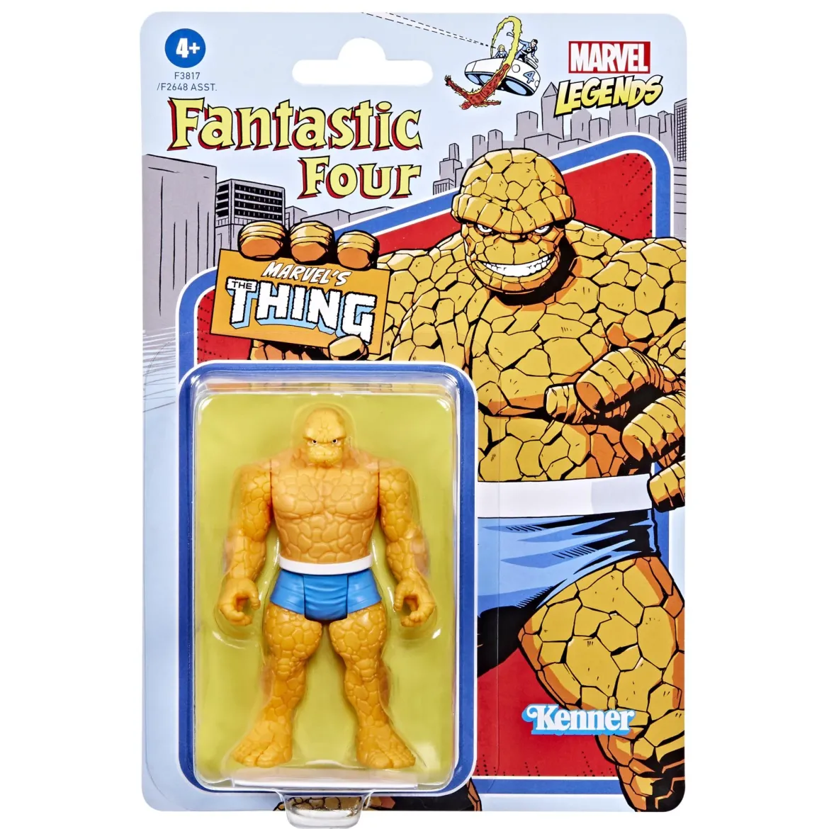 Hasbro Marvel Legends Series 3.75 Inch Retro Collection Marvel Thing Action Figure