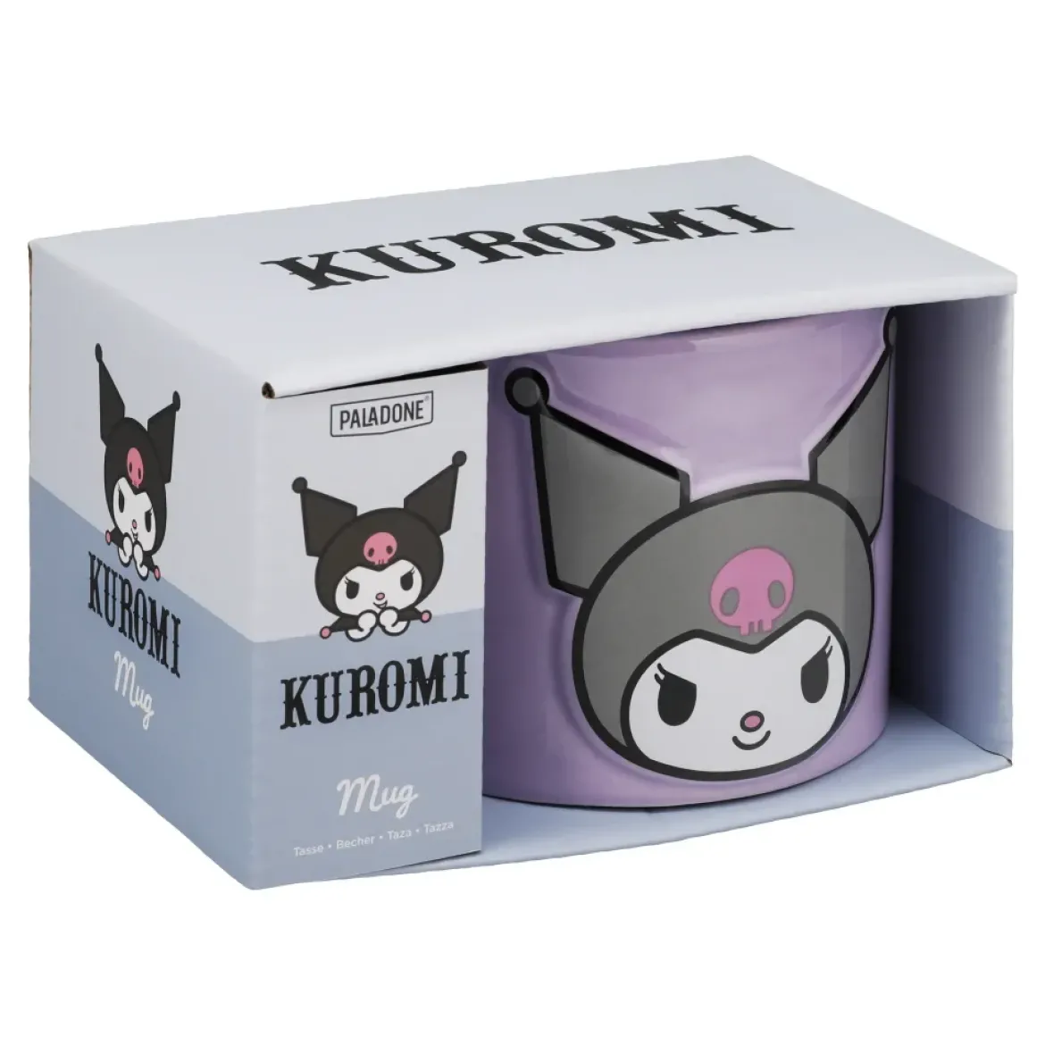 Hello Kitty Kuromi Embossed Mug