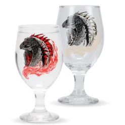 House of The Dragon Colour Changing Glass Goblet