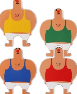 Hungry Acrobat Coasters