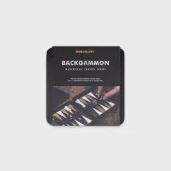 Iron & Glory Game On Travel Backgammon Set Game