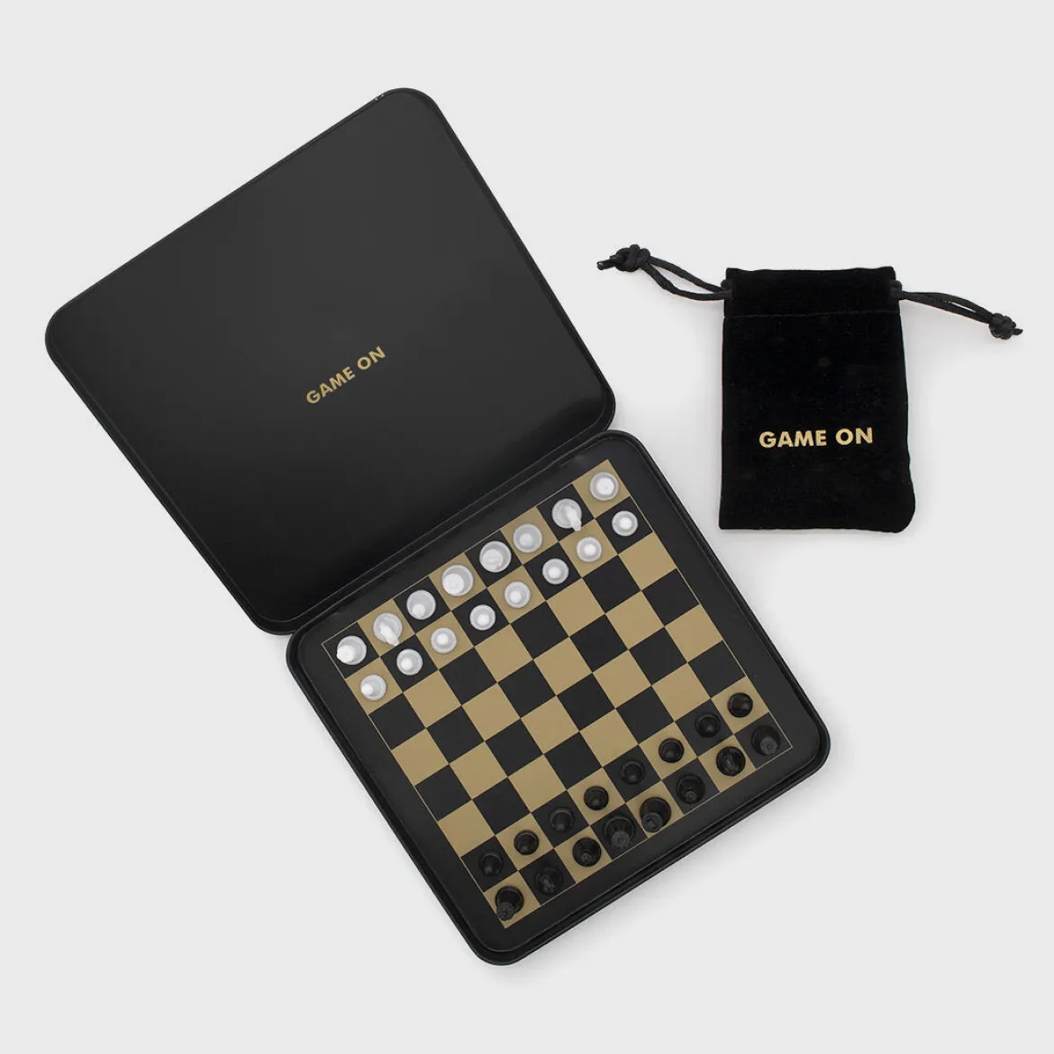 Iron & Glory Game On Travel Chess Set Game