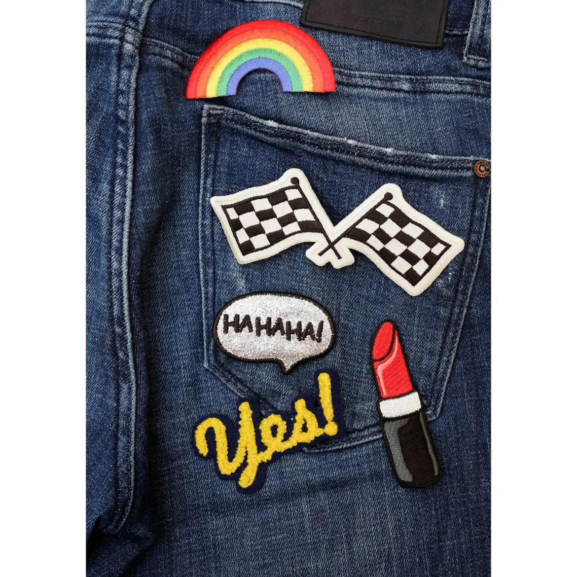 Iron On Patch Girl Power Set