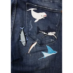 Iron On Patch Sea Creature Set